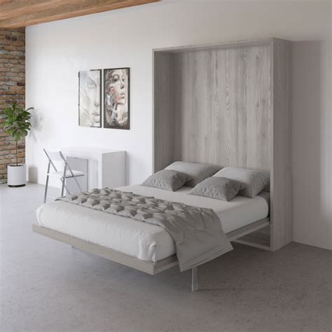 The Skinny Fat is a handsome, upholstered bed that offers classic mid-century details and more than 100 color and fabric combinations. . Lori wall bed
